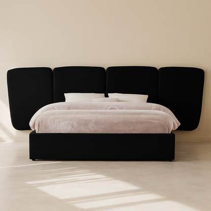 Shiloh Boucle Fabric Bed