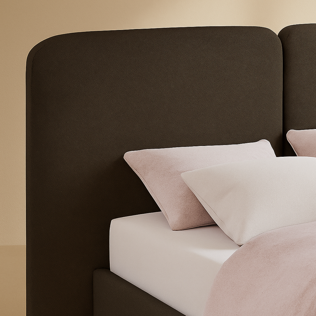 Shiloh Boucle Fabric Bed