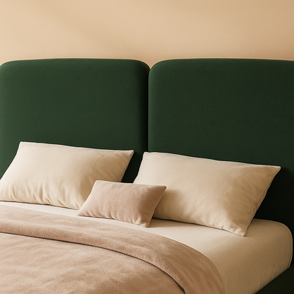 Shiloh Boucle Fabric Bed