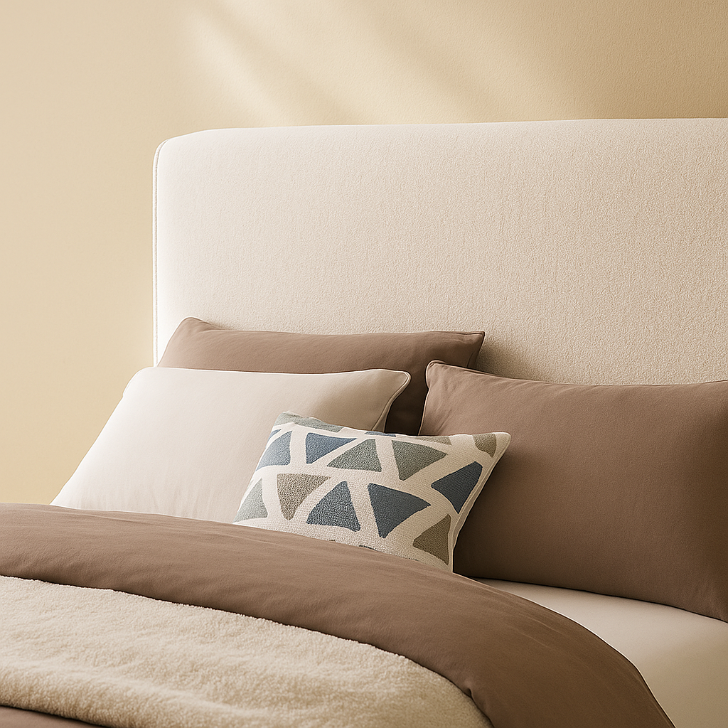 Stylus Boucle Fabric Bed