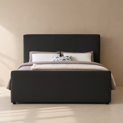 Stylus Boucle Fabric Bed