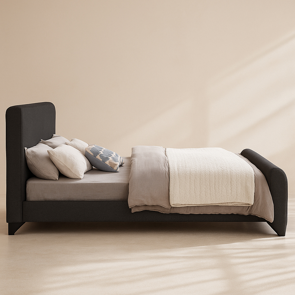 Stylus Boucle Fabric Bed