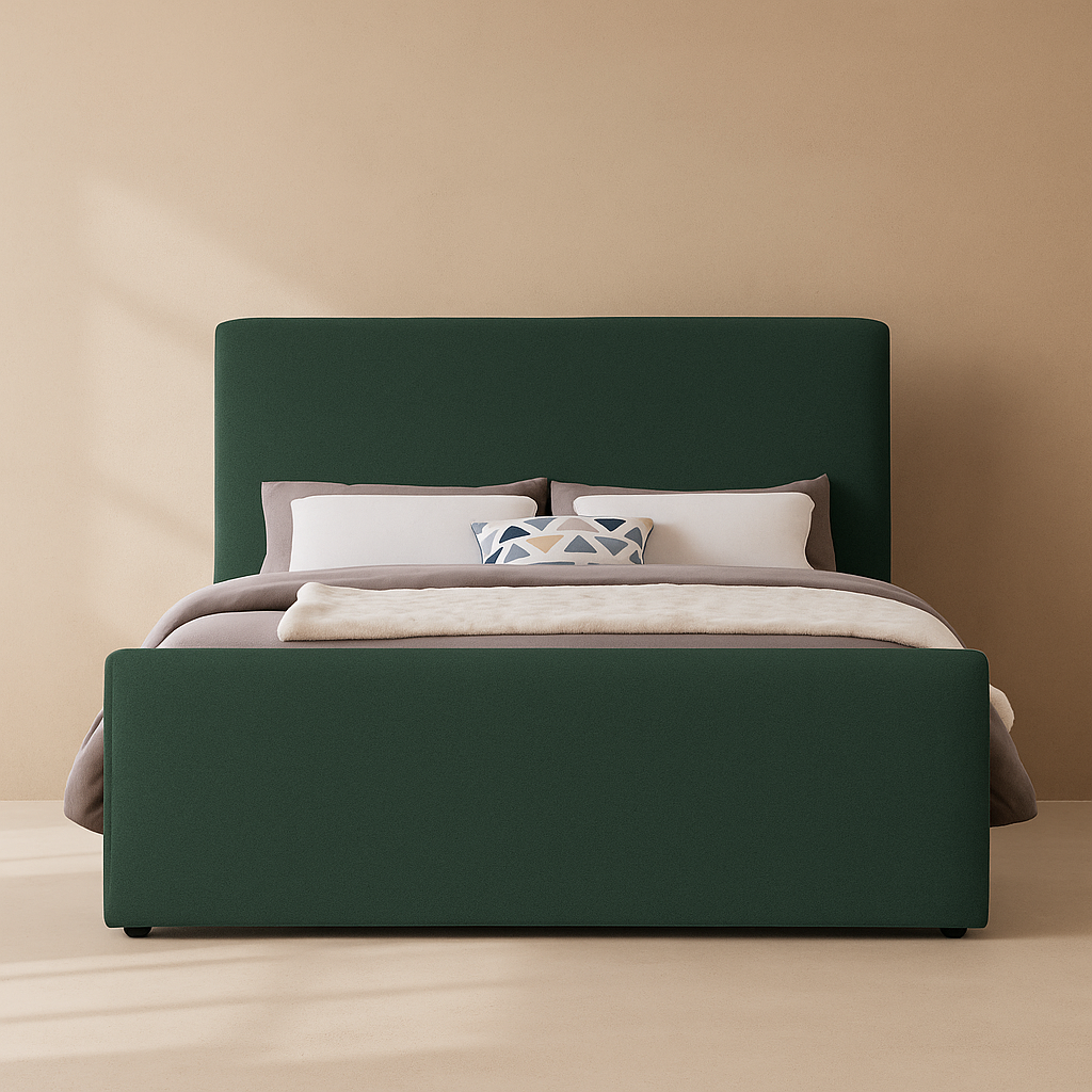 Stylus Boucle Fabric Bed