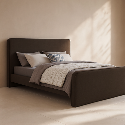 Stylus Boucle Fabric Bed