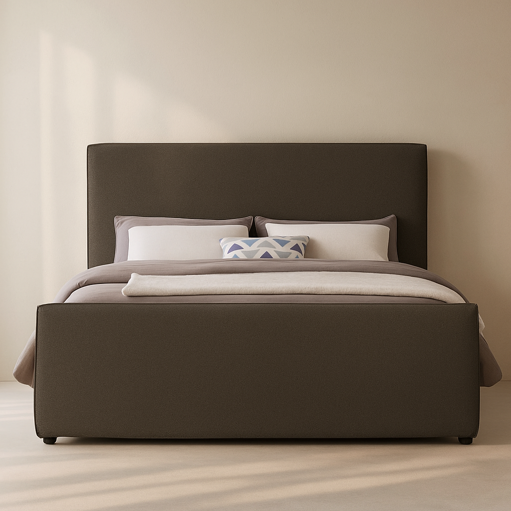 Stylus Boucle Fabric Bed