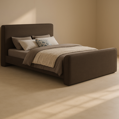 Stylus Boucle Fabric Bed