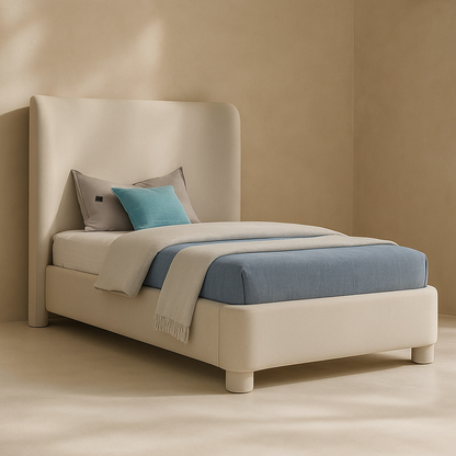 Penny Linen Fabric Bed