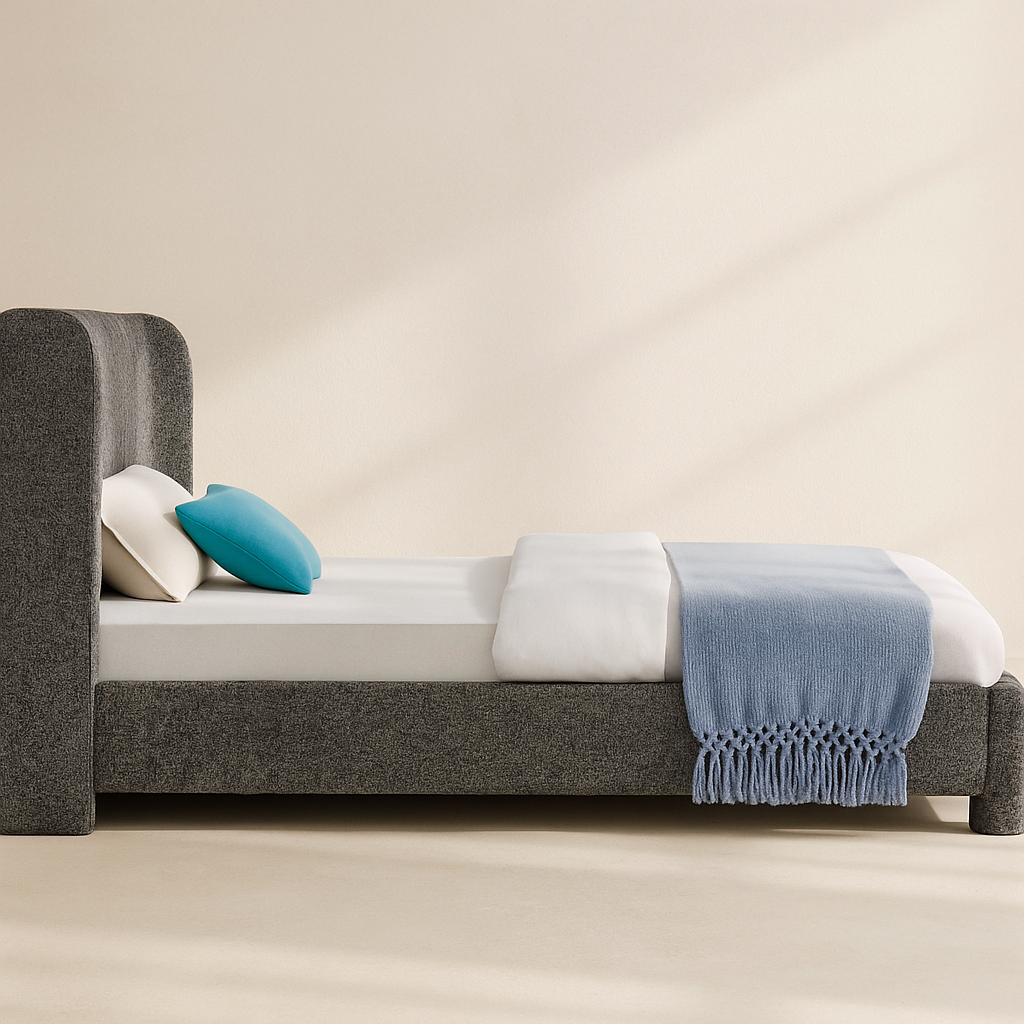 Penny Linen Fabric Bed