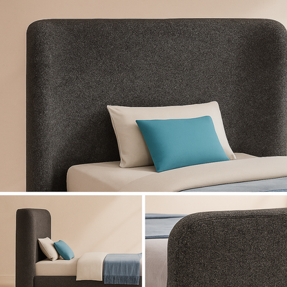 Penny Linen Fabric Bed