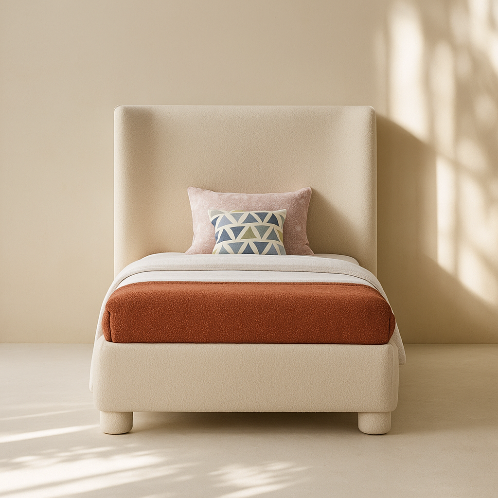 Penny Linen Fabric Bed