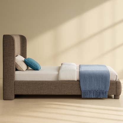 Penny Linen Fabric Bed