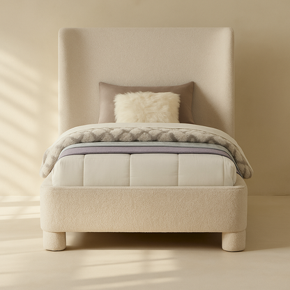 Penny Boucle Fabric Bed