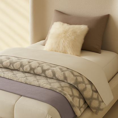 Penny Boucle Fabric Bed