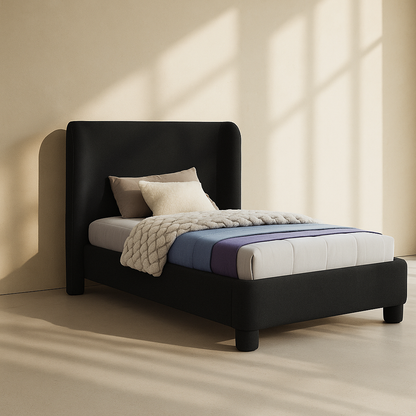 Penny Boucle Fabric Bed