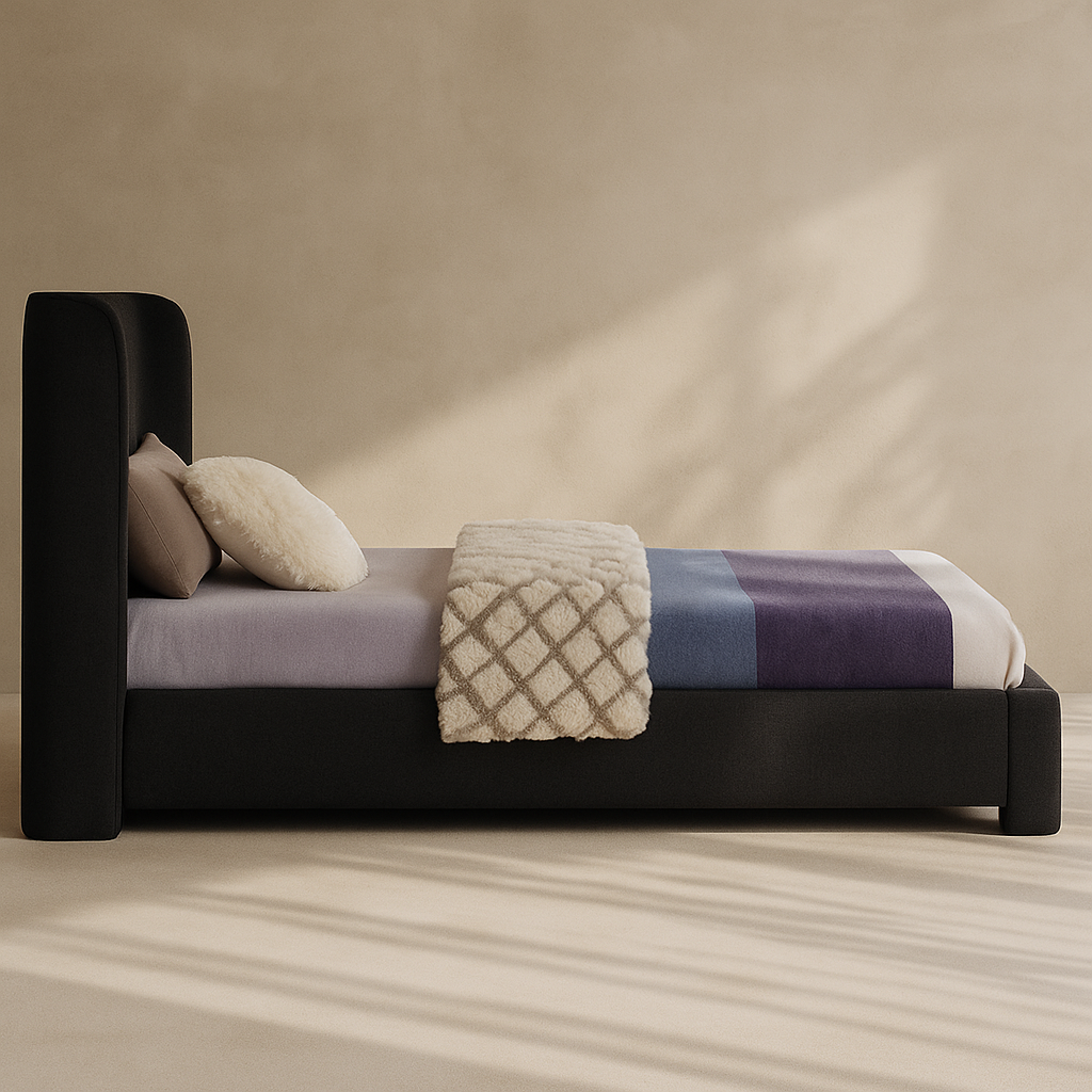 Penny Boucle Fabric Bed