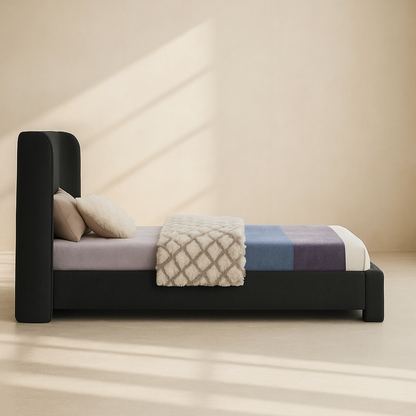 Penny Boucle Fabric Bed