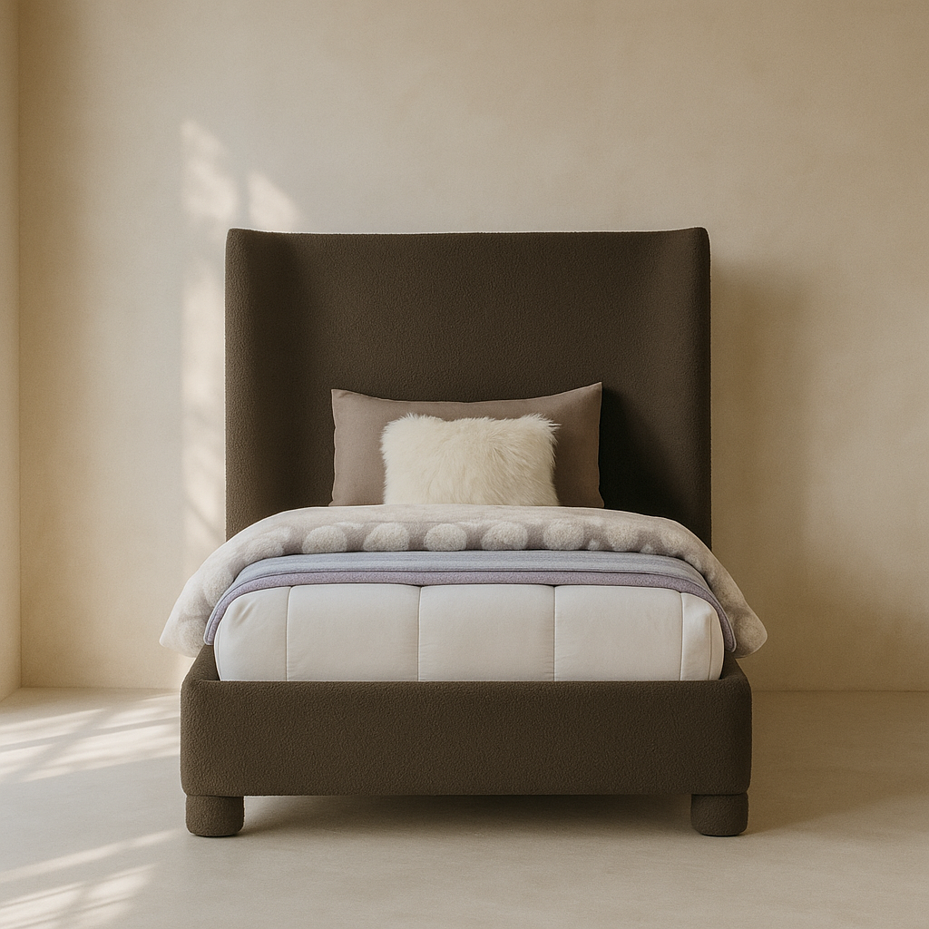 Penny Boucle Fabric Bed