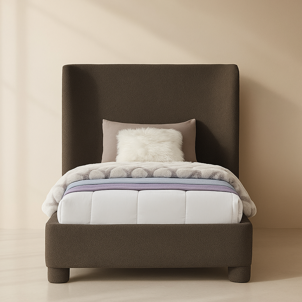 Penny Boucle Fabric Bed