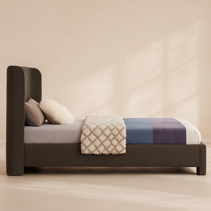 Penny Boucle Fabric Bed