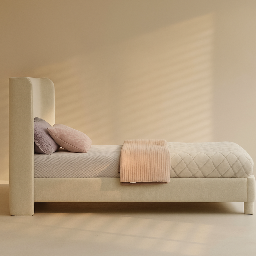 Penny Chenille Fabric Bed