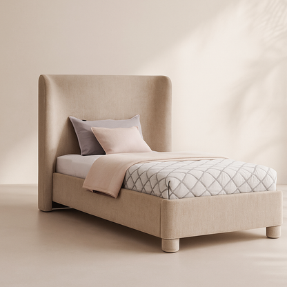 Penny Chenille Fabric Bed