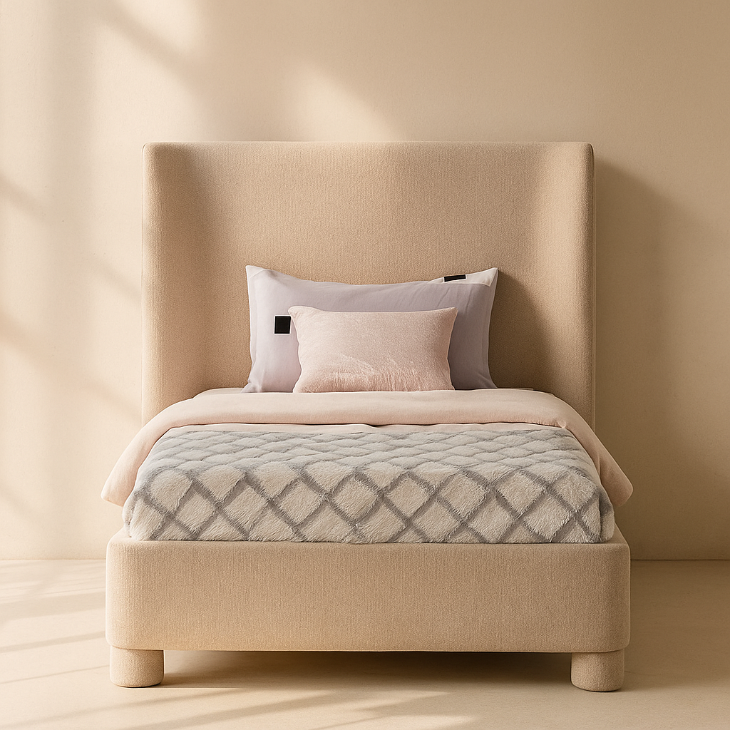 Penny Chenille Fabric Bed