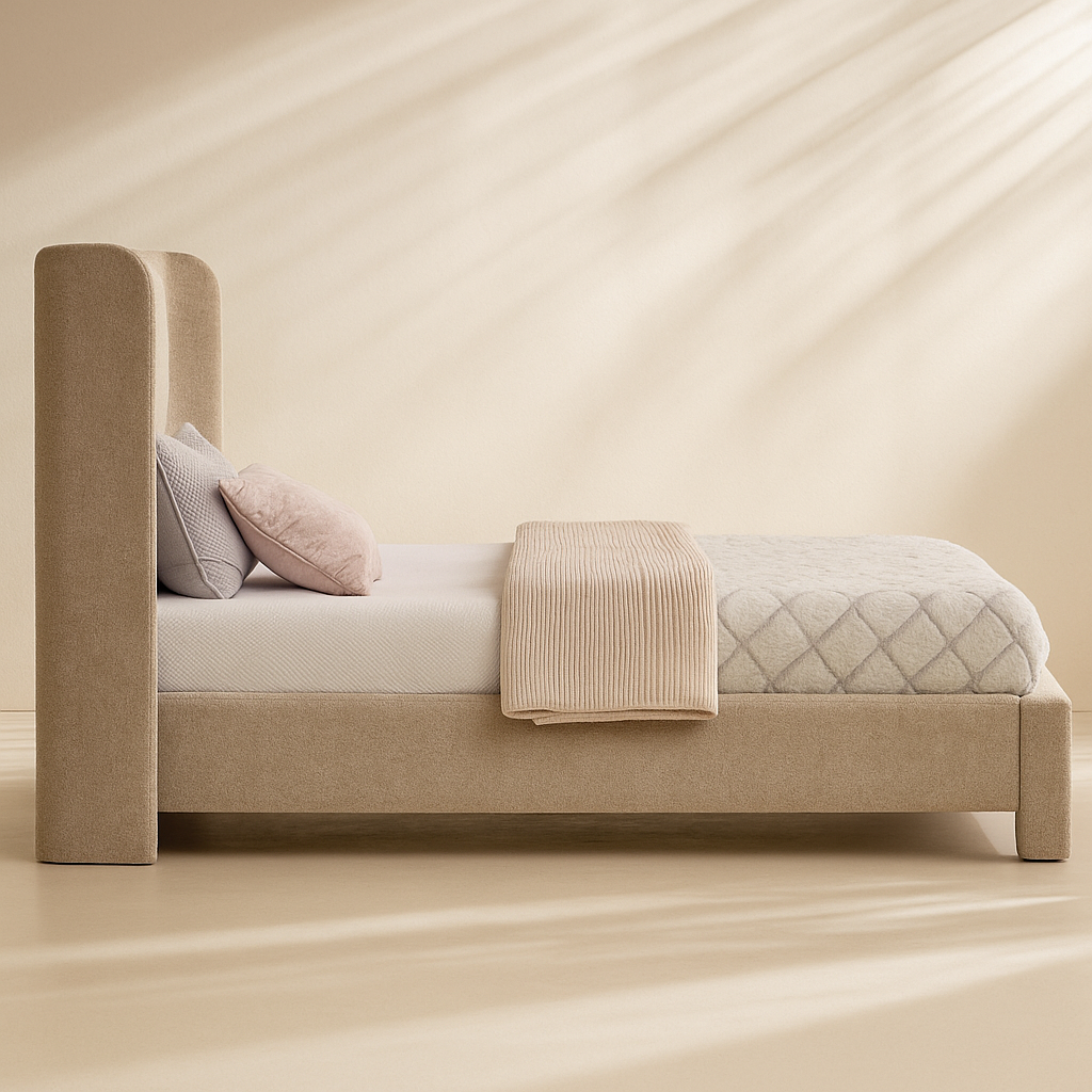 Penny Chenille Fabric Bed