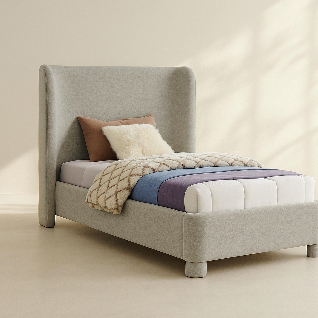 Penny Chenille Fabric Bed