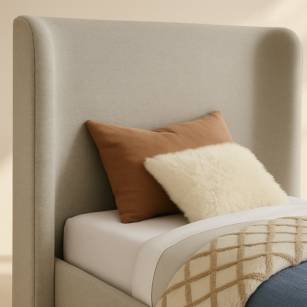 Penny Chenille Fabric Bed