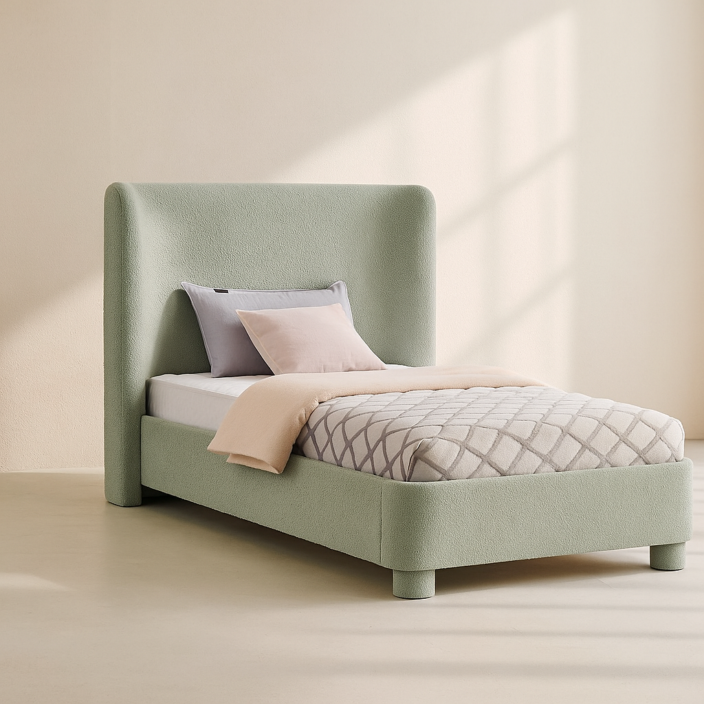 Penny Chenille Fabric Bed