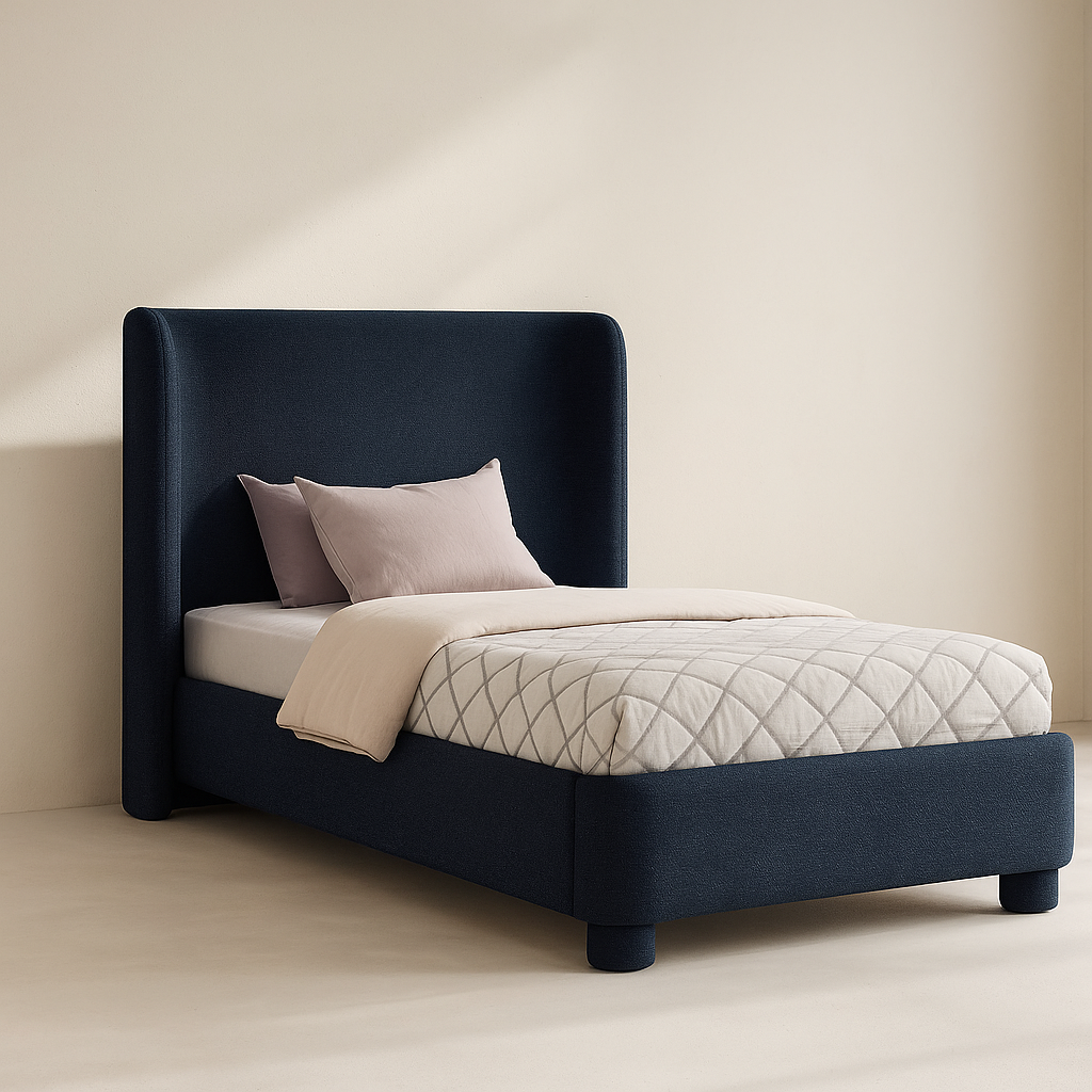 Penny Chenille Fabric Bed