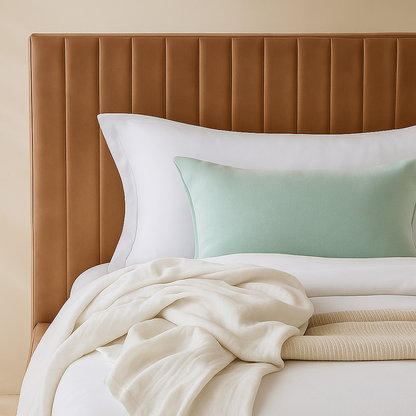 Gallo Vegan Leather Bed