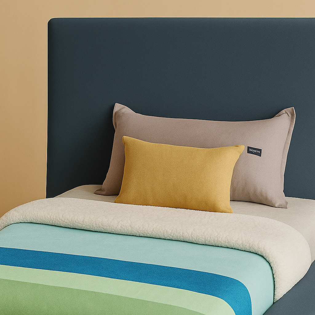 Devin Linen Fabric Bed