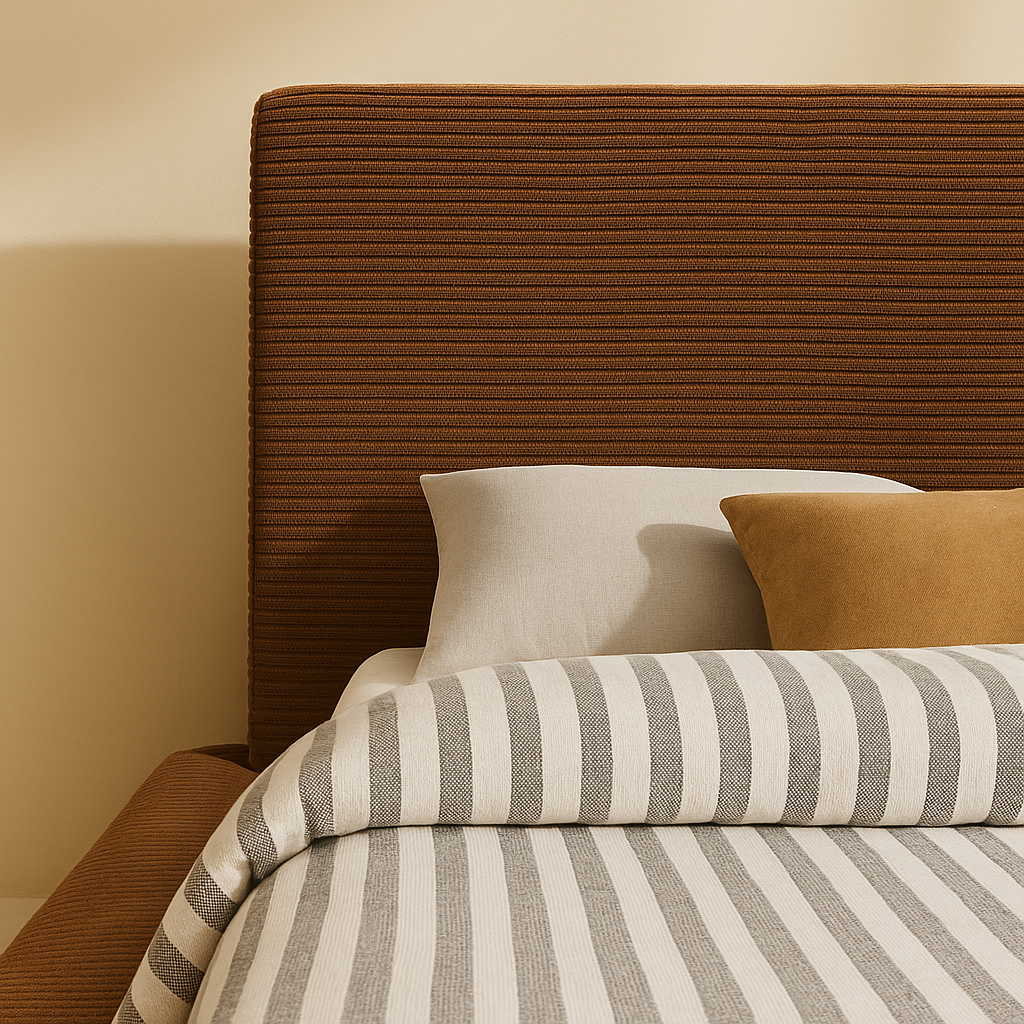 Dexter Corduroy Fabric Bed