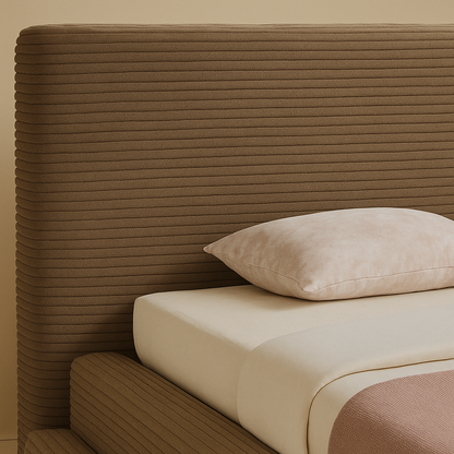 Drew Corduroy Fabric Bed