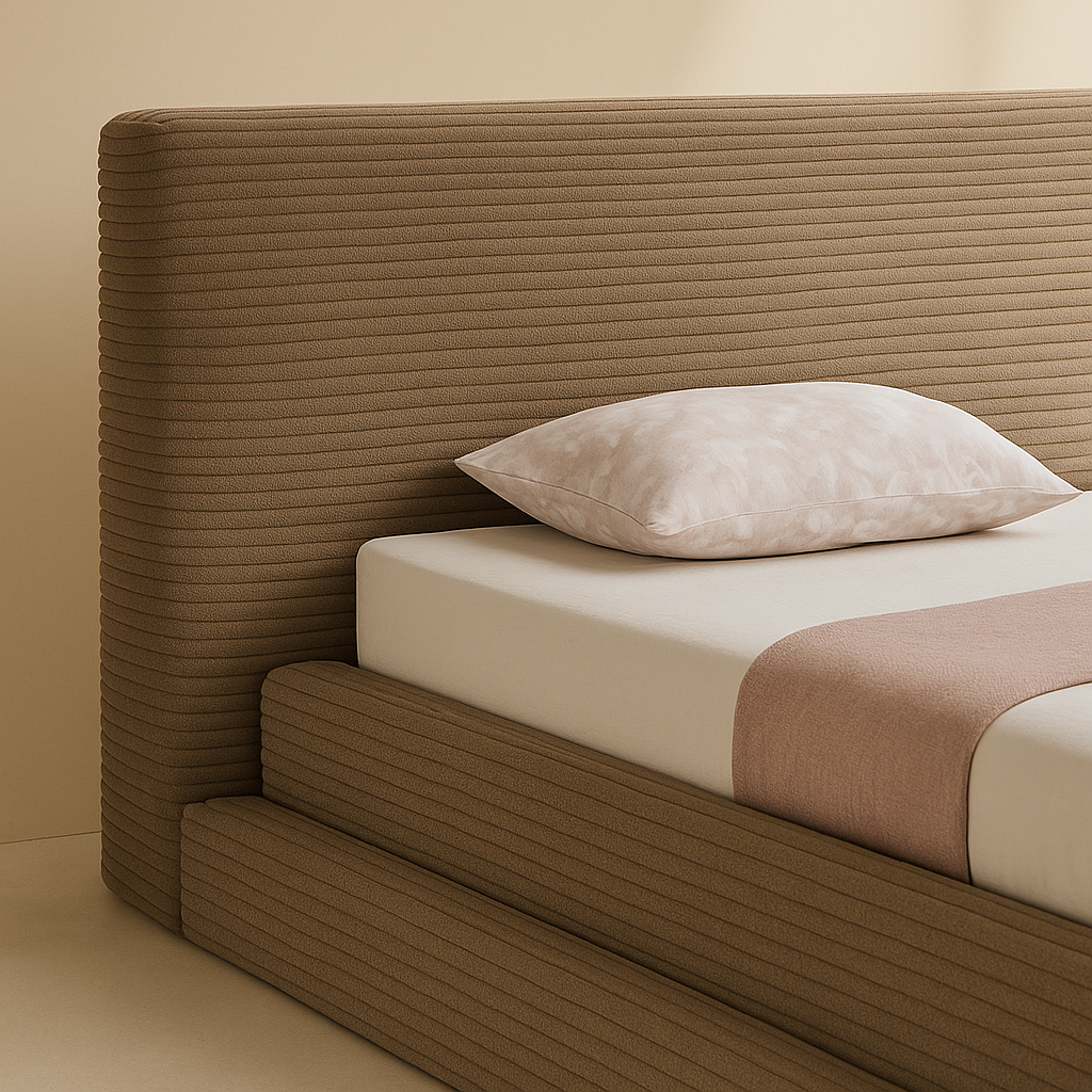 Drew Corduroy Fabric Bed
