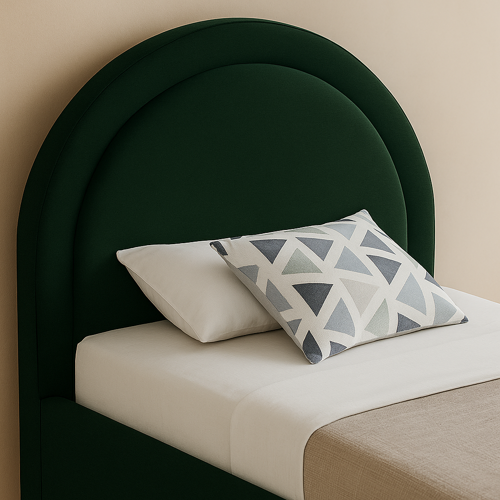 Milo Boucle Fabric Bed