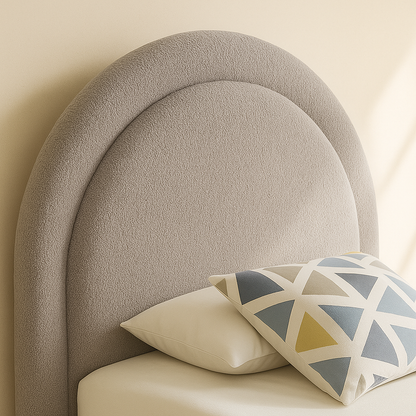 Milo Boucle Fabric Bed