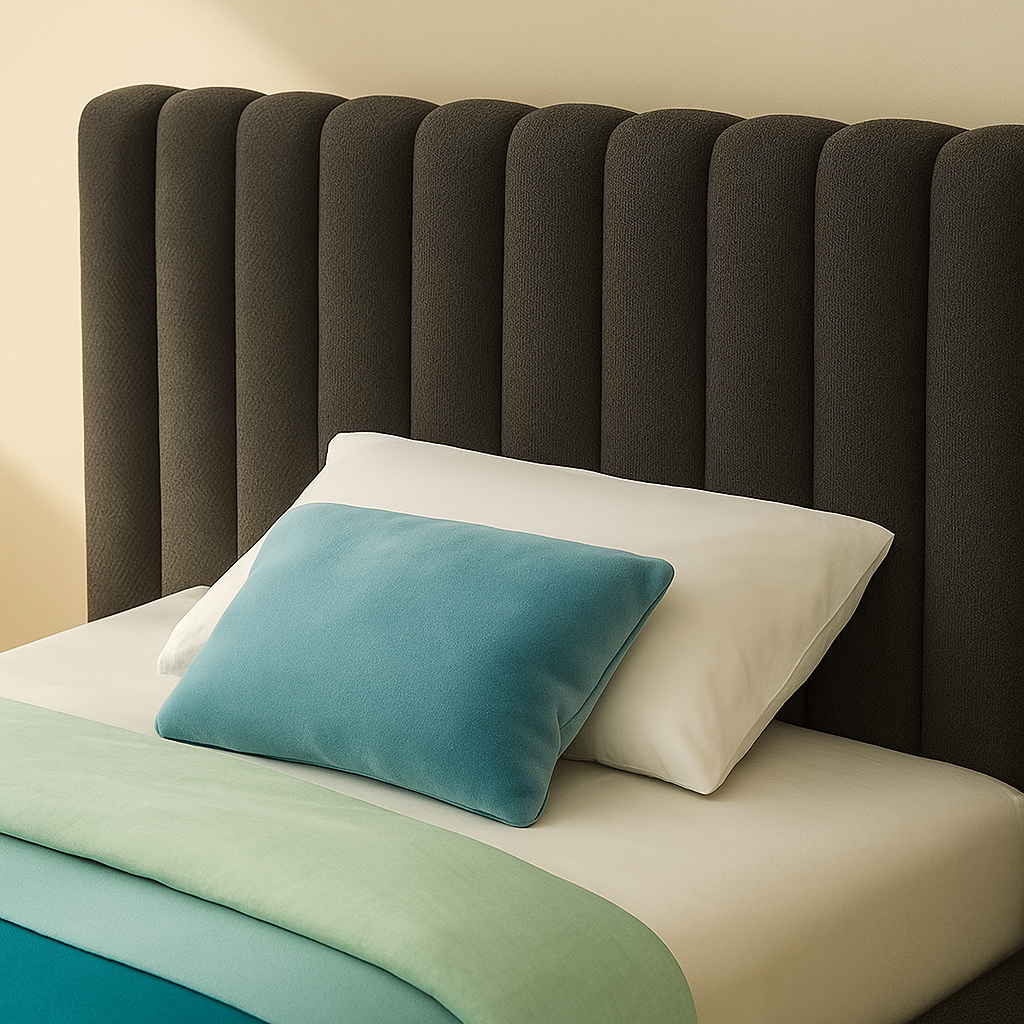 Nash Boucle Fabric Bed