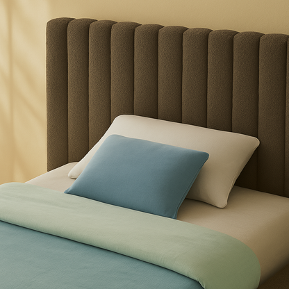 Nash Boucle Fabric Bed