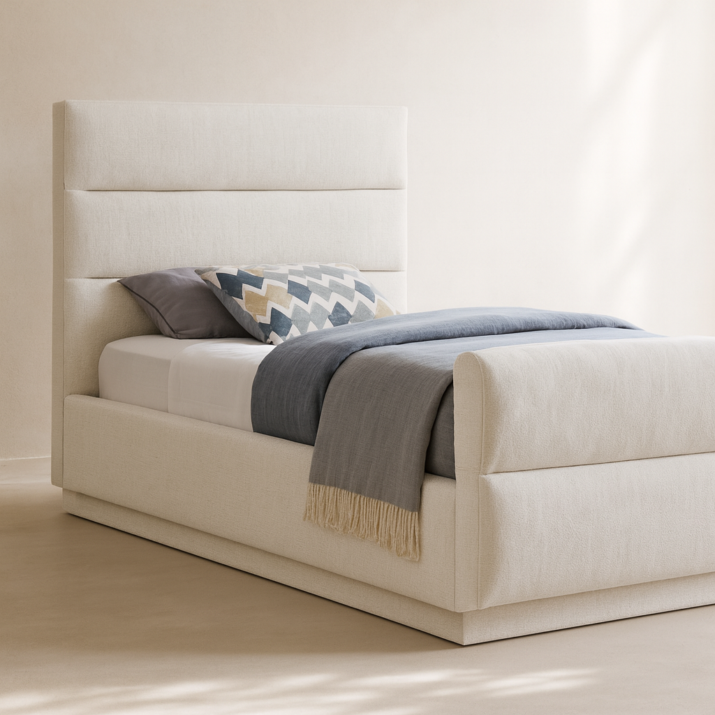 Paxton Chenille Fabric Bed