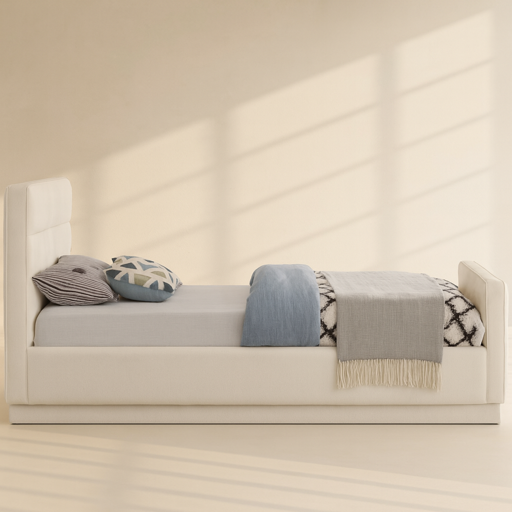 Paxton Chenille Fabric Bed