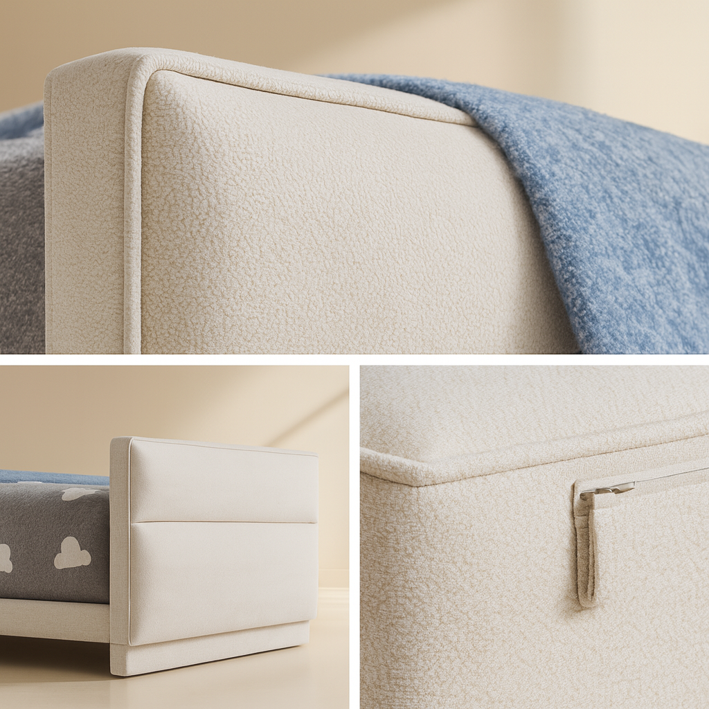 Paxton Chenille Fabric Bed