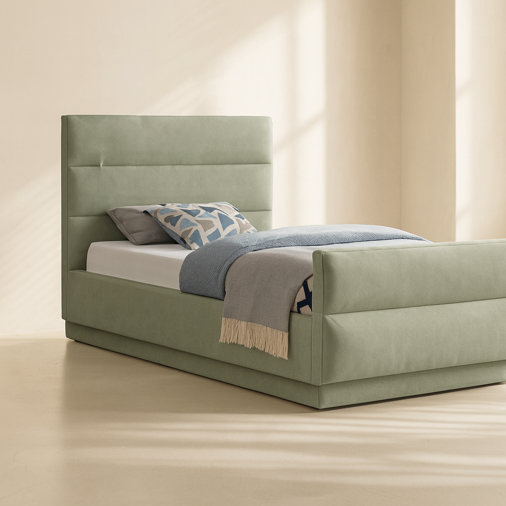 Paxton Chenille Fabric Bed