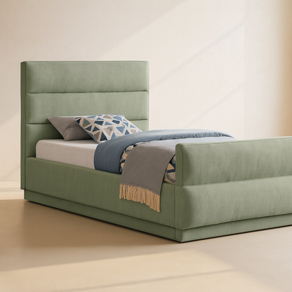 Paxton Chenille Fabric Bed