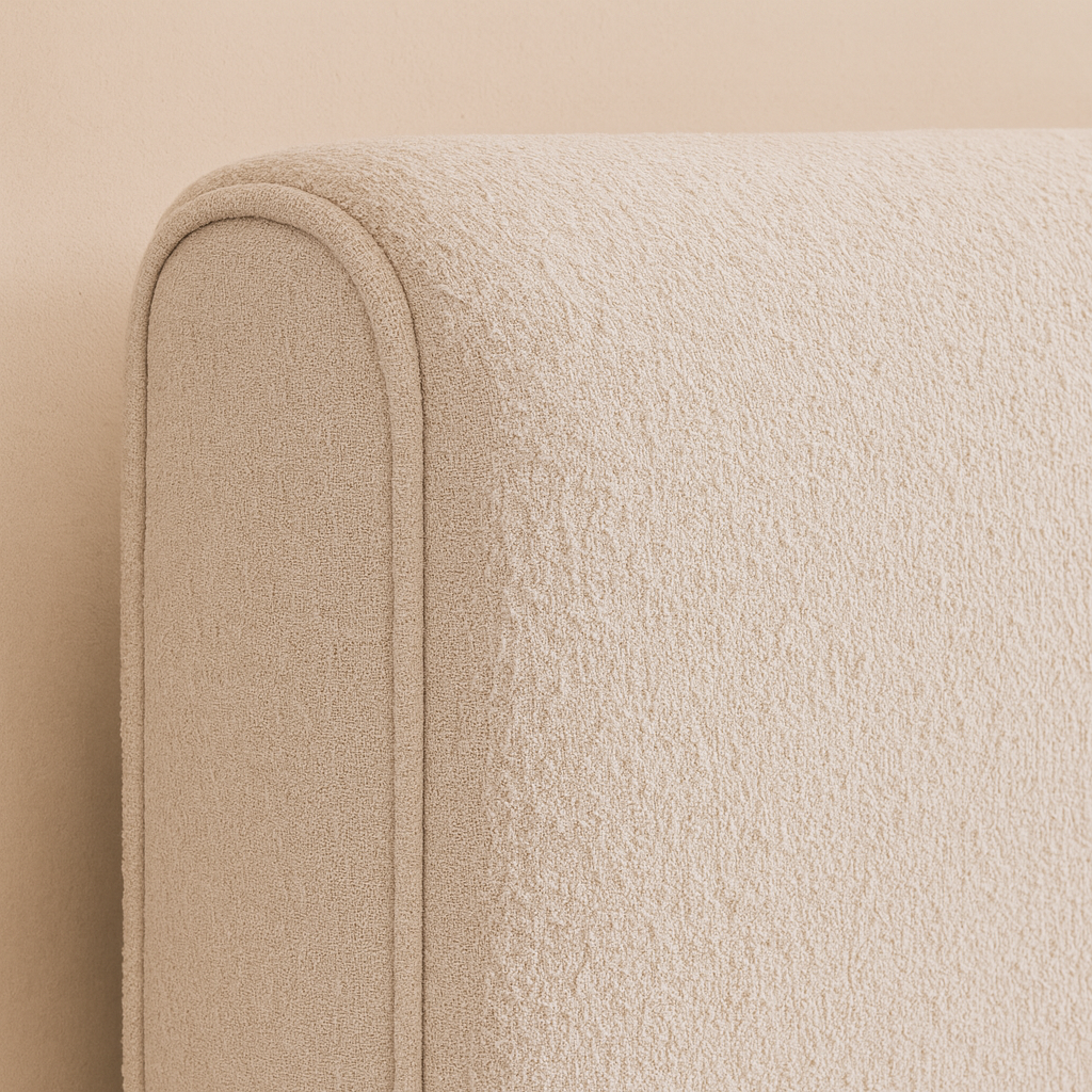 Stylus Boucle Fabric Bed
