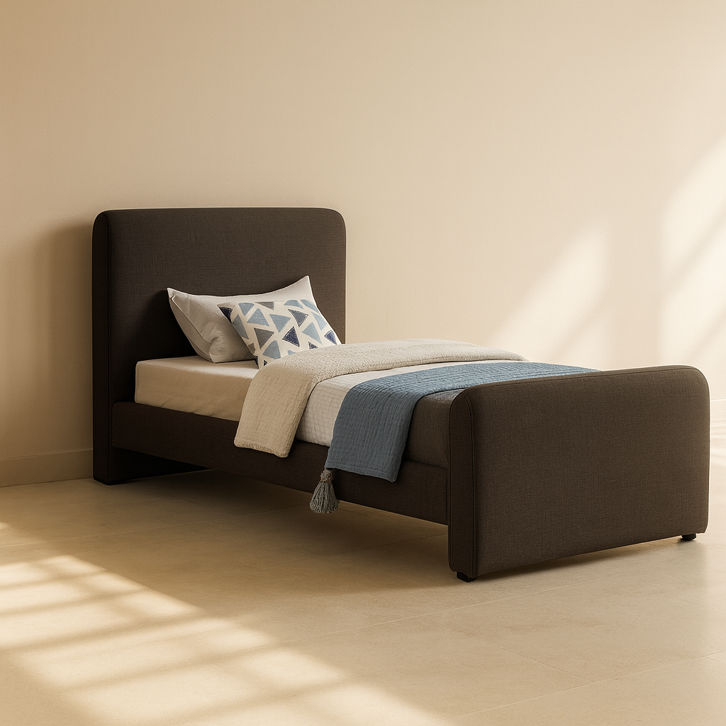 Stylus Boucle Fabric Bed