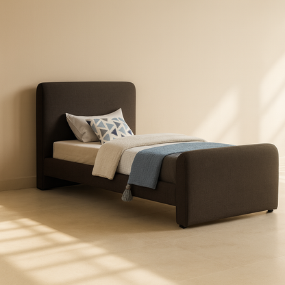 Stylus Boucle Fabric Bed