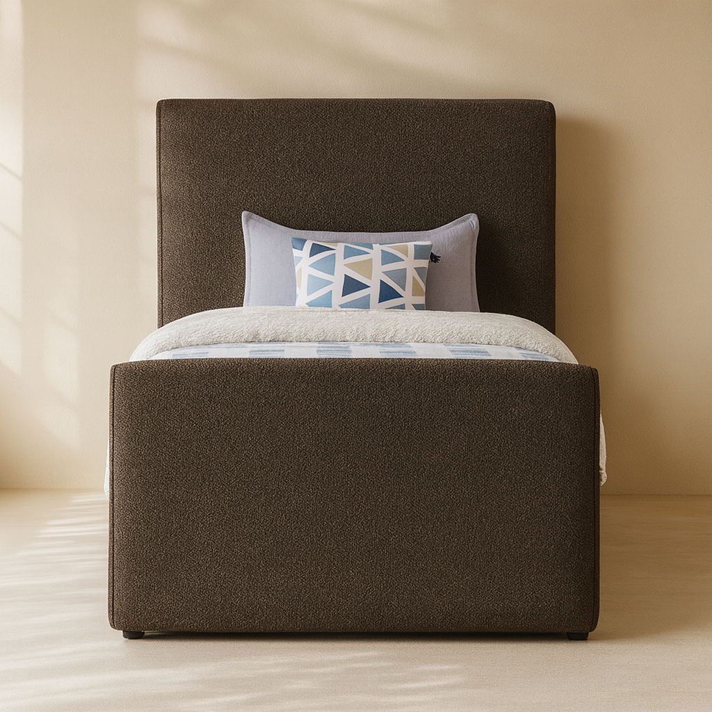 Stylus Boucle Fabric Bed