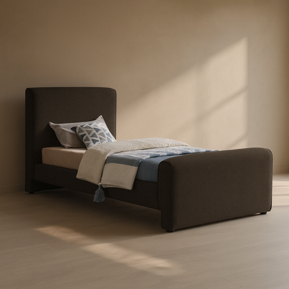 Stylus Boucle Fabric Bed